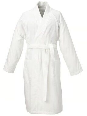 ROCKÅN 003.919.18/003.919.18  Bathrobe, white, L/XL